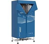 Electric Clothes Dryer,Portable Clothes Dryer Low Noise Clothes Drying Rack Indoor, Energy Saving Heated Clothes Airer Warm Air Drying Wardrobe for Apartment And Home 1200w 2-Tier The New