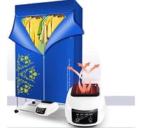 Electric Clothes Dryer,Portable Silent Electric Warm Air Dryer Clothes,Drying Rack Machine with Timing & Remote Control,Household Clothes Dryer Electric Indoor The New