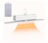 Electric Clothes Dryer, With Cover,400w,7 Timed Heat Settings Holds up to 5kg Electric Dryer, For Apartments Rv Travel, Dormitories,White
