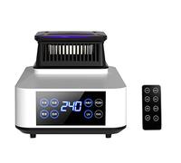 Electric Clothes Dryer with Timing & Remote Control Portable Mute Silent Electric Warm Air Dryer Clothes Drying Rack Machine , for Home Household Cloth Drying Baby Clothes Sterilizing ( Color : D )