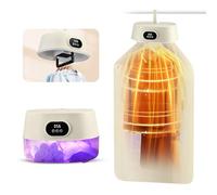 Electric Clothes Dryer with UV Tank, Portable Clothes Dryer Machine with Timer, 4 Mode 600W Fast Drying Hanging Mini Laundry Dryers, Heated Clothes Airer with Cover for Travel Business RV Apartment