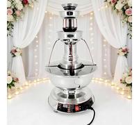 Electric Cocktail Fountain, 3-Tier Beverage Dispenser with Temperature Control 0-100°C, 3.5L Large Capacity for Weddings, Birthdays, and Bars