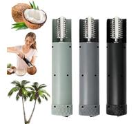 Electric Coconut Grater Machine, Portable Handheld Coconut Scraper Peeler Shredder, Coconuts Scraper Electric, Wireless Automatic Anti-Splash Rotating Kitchen Grater (3PCS)