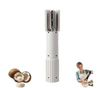 Electric Coconut Grater Machine, Wireless Portable Coconut Scraper Peeler Shredder, Automatic Anti-Splash Rotating Grater, for Fish Scales Grilling Baking Color C