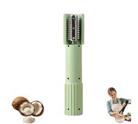 Electric Coconut Grater Machine, Wireless Portable Coconut Scraper Peeler Shredder, Automatic Anti-Splash Rotating Grater, for Fish Scales Grilling Baking Color B