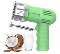 Electric Coconut Opener Tool, Automatic Hole Puncher, Coconut Scraper for Young & Mature Coconuts, for Home, Juice Bar & Party