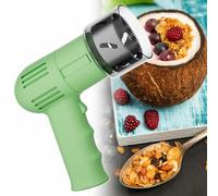 Electric Coconut Opener Tool - Fully Automatic Coconut Drilling Tool with Protective Cover, Rechargeable Design for Fruit Shops and Supermarkets