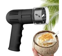 Electric Coconut Opener Tool - Fully Automatic Coconut Drilling Tool with Protective Cover, Rechargeable Design for Fruit Shops and Supermarkets