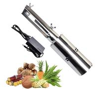 Electric Coconut Peeler Machine, Portable Sugarcane Scraper, Waterproof, Thickness Adjustable, Alloy Blade for Pumpkin, Taro, Pineapple