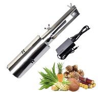 Electric Coconut Peeler Peeling Machine, Portable Automatic Sugarcane Scraping Machine,Sugar Cane Peeler Thickness Adjustable,for Pumpkin, Winter Claw, Taro, Pineapple