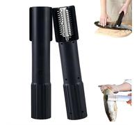 Electric Coconut Scraper Machine - Wireless Handheld Coconut Grater for Fresh Milk and Shredded Meat, Portable Fish Scaler Tool, Automatic Rotating Coconuts Shre-dder for Home Kitchen (Black)