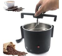 Electric Coffee Bean Cooler with Fast Cooling Rotating Plate and Stainless Steel Filter for Home Roasting