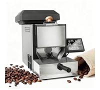 Electric Coffee Bean Roaster, 700W Stainless Steel Drum, Adjustable Temperature, 300g Capacity for Roasting Coffee Beans and Nuts