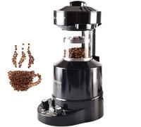 Electric Coffee Bean Roaster Machine, Automatic Air Roasting, Adjustable Timer, Temperature Control, Smokeless for Home and Café Use