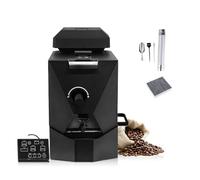 Electric Coffee Bean Roaster with 9 Baking Curves and Smoke Filter | 350-400g batch capacity with spare filter pipe and cartridge included for extended use