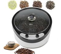 Electric Coffee Bean Roaster with Adjustable Temperature 0-240°C, Dual Voltage 110-220V for Roasting Coffee, Nuts, and Seeds, Perfect for Home Use