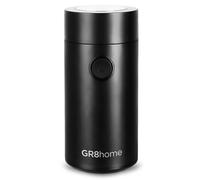 Gr8 Home Electric Coffee Bean Spice Herb Grinder Chopper 150W 60G Matte Black Uk Plug