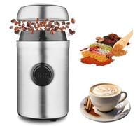 Electric Coffee Grinder, 200W Spice and Herb Grinder with Stainless Steel Blades, Fast Grinding for Beans, Nuts, Dried Spices and Herbs for Home Use