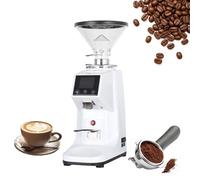 Electric Coffee Grinder 200W with 19 Grind Levels, Removable Bowls and Digital Display, Perfect for Home and Commercial Use