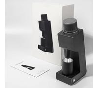 Electric Coffee Grinder, Cone Burr, Low Retention, Infinite Speed Adjustable for Espresso and Brewing