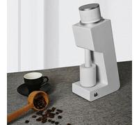 Electric Coffee Grinder, Conical Burr Design, Single Dose Grinder with Brush and Blower for Home Use, Stepless Speed Regulation for Espresso, Pour Over, Drip, French Press