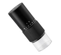 Electric Coffee Grinder for Beans - Adjustable Maker Quiet Mill Burr Tool | Rechargeable Portable Beer Grinder for Kitchen, Family, Friends, Baris Use
