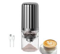 Electric Coffee Grinder - Portable USB Rechargeable Coffee Grinder, Silent Grinder with Adjustable Thickness, Detachable Coffee Grinding Tools for Home Kitchen,