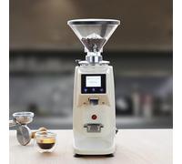Electric Coffee Grinder with Flat Grinder - 19 Adjustable Fine Grind Settings for Coffee Beans - Efficient Morning Fresh Grinding Machine