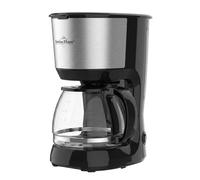 Electric Coffee Maker 1.25L 750W Drip-stop with Filter and Glass Carafe