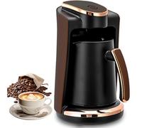 Electric Coffee Maker, 550W Automatic Shut-Off, 250ML Capacity for Brewing Turkish Gr offee, Compact Design for Home and Travel