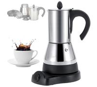 Electric Coffee Percolator, Stainless Steel, 4-6 Cups, Auto Keep Warm Mode, for Drip Coffee & French Press