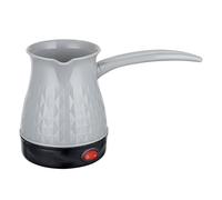 Electric Coffee Pot - 0.5L Stainless Steel Maker with 600W Heating Plate, Anti Dry Burn Technology & Removable Handle for Home Use