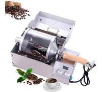 Electric Coffee Roaster, 1200W Bean Roasting Machine, 400G Capacity | Electric Coffee Roaster with High-Temperature Glass Drum for Home and Commercial Use, Perfect for Custom Roasting