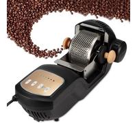 Electric Coffee Roaster, Adjustable Hot Air Roasting with 360° Heating, 300g Capacity, Keep Original Flavor, Perfect for Home Brewing