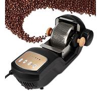 Electric Coffee Roaster Machine,1500W Full-Automatic Household Electric Coffee Bean Roaster Machine with 7 Options,Professional Electric Coffee Bean Roaster for Home/Restaurant (Black)(UK)