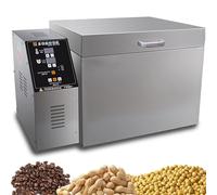Electric Coffee Roaster Machine, Stainless Steel, 2500G, Adjustable Timing and Temperature for Coffee Beans, Chestnuts, Peanuts, and Grains