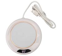 Electric Coffee Warmer, Portable 3 Temp Settings and Timer USB Power Supply Automatic Coffee Heater with Keep Warming Function, for Home Office