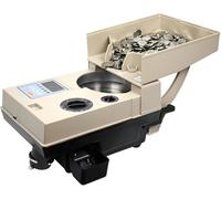 Electric Coin Counter & Sorter Machine - 1200 Coins/Minute for Fast Sorting, Packaging & Cash Handling - Ideal for Business & Retail