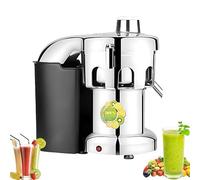 Electric Cold Press Juicer Machine, Stainless Steel Automatic Centrifugal Squeezer for Citrus and Vegetables, 2800 RPM, Ideal for Home Kitchen