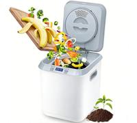Electric Compost Bin: Automatic Food Waste Cycler for Home Countertop, Converts Scraps into Soil