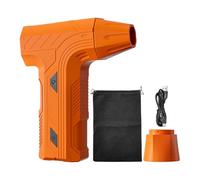 Electric Compressed Air Duster - 80000RPM Handheld PC Air Blower | Three Gear Adjustable Fan for Cleaning Keyboards Computers Electronics Car Interiors Offices Studios