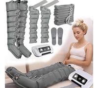 Electric Compression Massager for Leg and Body Relaxation, Adjustable Timed Pressure for Lymphatic Drainage, Full Body Compression Therapy Device