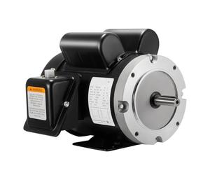 Electric Compressor Motor 2 HP 56C Frame Single Phase Electric Motor 1725 RPM Rated Speed 115V 230V 5/8 Inch Keyed Shaft