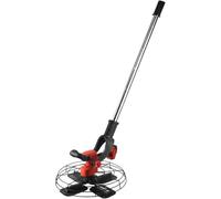 Electric Concrete Cement Mortar Trowel with 2 Battery, Handheld Wall Smoothing Polishing Machine, 130 Cm Detachable Extension Rod, 6 Gear Speed Control,Concrete Floor Troweling Machine 20000mah