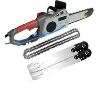Electric Concrete Chain Saw, Brushless Handheld Chainsaw for Efficient Cutting of Rebar, Marble, and Bricks, Diamond Chain Wall Cutter for Professional Construction Work