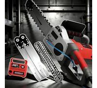 Electric Concrete Chainsaw with Water Pump for Dust Removal, Ideal for Cutting Grooves in Brick, Granite, Marble, and Concrete