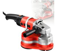 Electric Concrete Grinder, 3-Head Floor Polishing Machine, 6-Speed Adjustment for Hardening Flooring