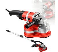 Electric Concrete Grinder, 3-Head Floor Polishing Machine, 6-Speed Adjustment for Hardening Flooring