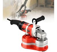 Electric Concrete Grinder, Adjustable Speed Floor Polisher for Stone Marble Tile Cement Grinding Cleaning, 3 Diamond Wheels