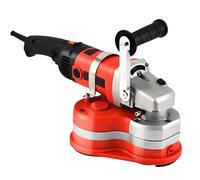 Electric Concrete Grinder, Diamond Polisher Machine, Floor Grinding Machine with Safety Lock Switch, 90° Operation, Removable Protective Cover